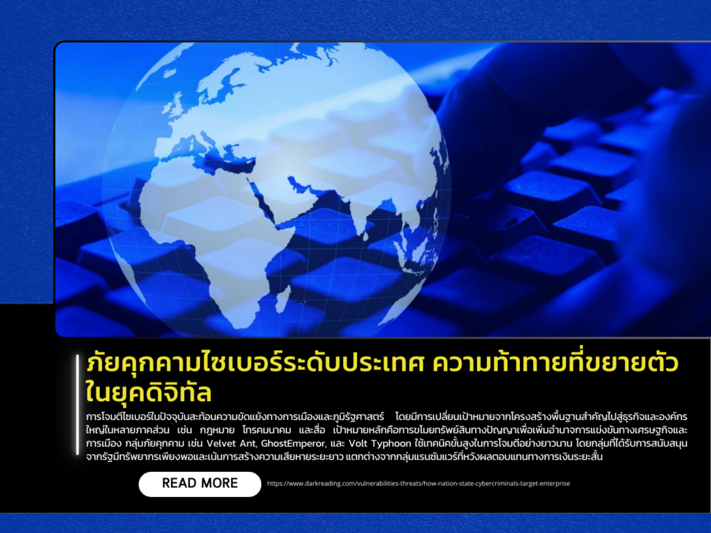 National Cyber Threats: Expanding Challenges in the Digital Era