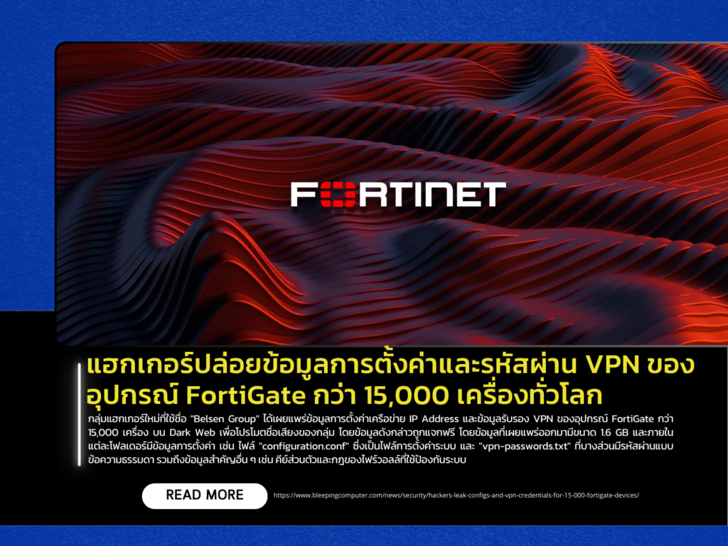 Hackers Leak Configuration Data and VPN Passwords of Over