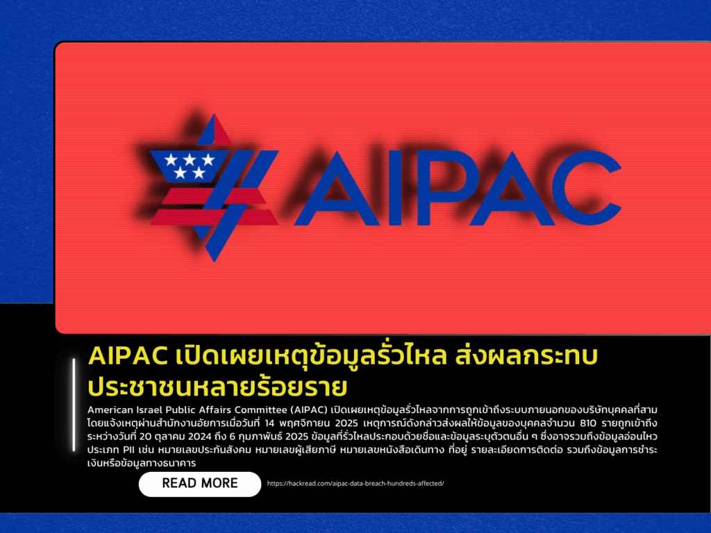AIPAC Discloses Data Breach Affecting Hundreds of Individuals