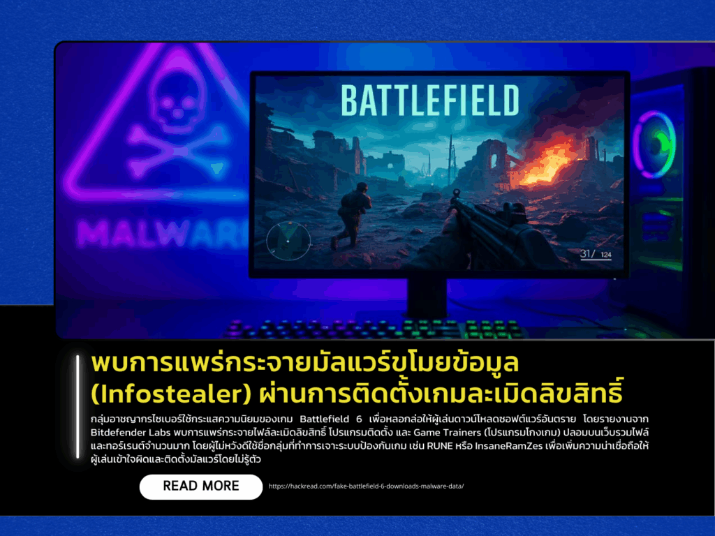 Malware (Infostealer) Spread Through Pirated Game Installations